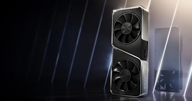 GeForce RTX 3070 Founders Edition card render (dual-fan) GeForce RTX 3070