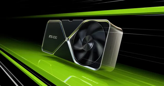 GeForce RTX 4090 Founders Edition card render GeForce RTX 4090