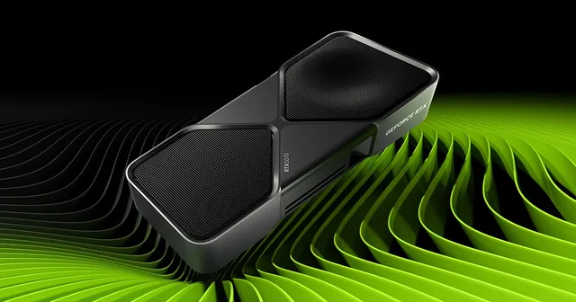 RTX 5070 family card render (NVIDIA's og image named for the 5070 Ti; 5070 Ti ships as partner cards, so this is the family reference design) GeForce RTX 5070 Ti