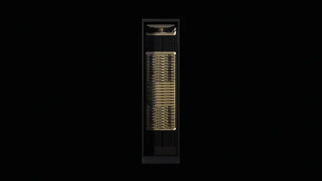 Vera Rubin NVL144 CPX rack render (front view) Vera Rubin NVL144 CPX